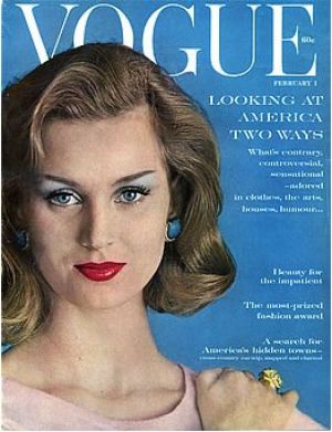 Vintage Vogue magazine covers - wah4mi0ae4yauslife.com - Vintage Vogue February 1960.jpg